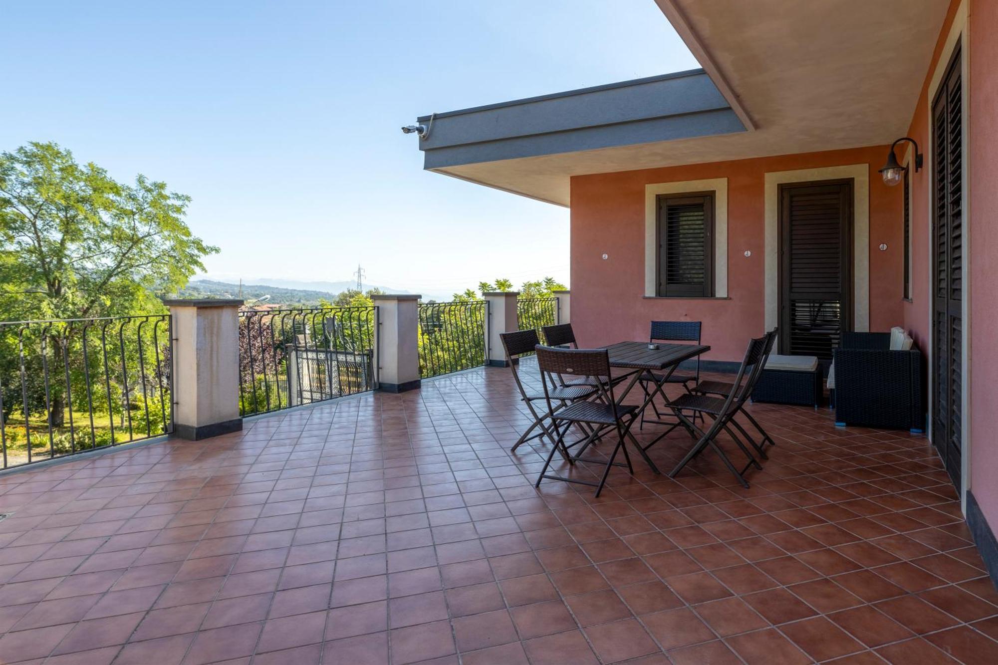 Villa Vulcano, Tra L'Etna E Il Mare Zafferana Etnea Luaran gambar